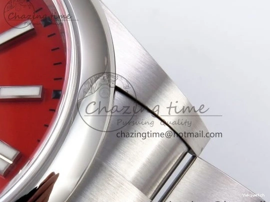 Best 41mm Red 1:1 VR3230 Steel Dial Clean Perpetual 904L 126000 Edition Oyster 0219